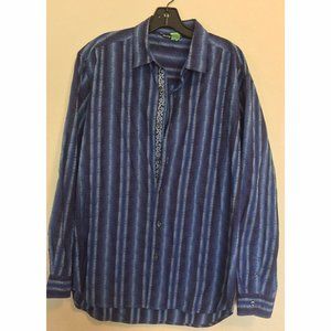 Tommy Bahama Men's Stripe Long Sleeve Shirt
